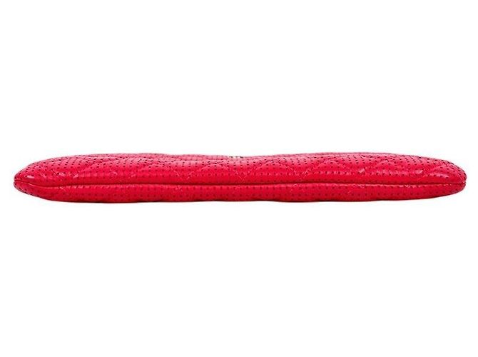 Chanel Clutch traforata rosa - vista 4