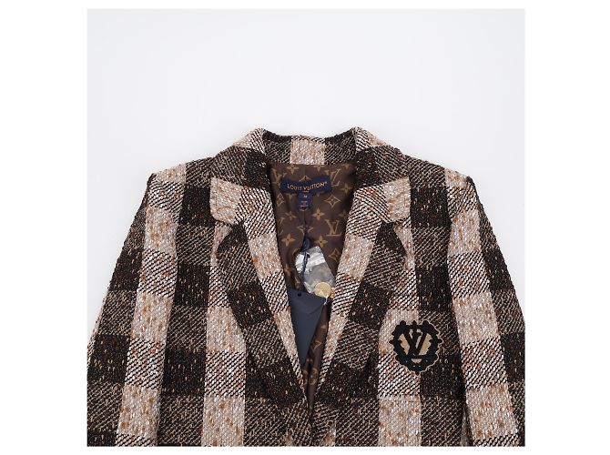 Giacca Blazer Louis Vuitton a Quadri - vista 3