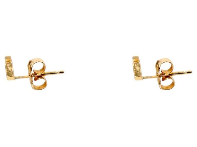 Orecchini Tiffany & Co T Smile in oro 18K - vista 2