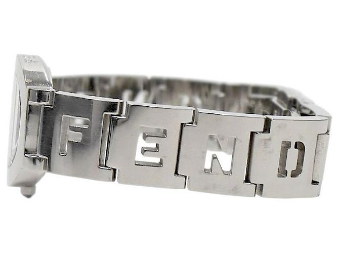 Fendi Black Steel Quartz Watch - view 2