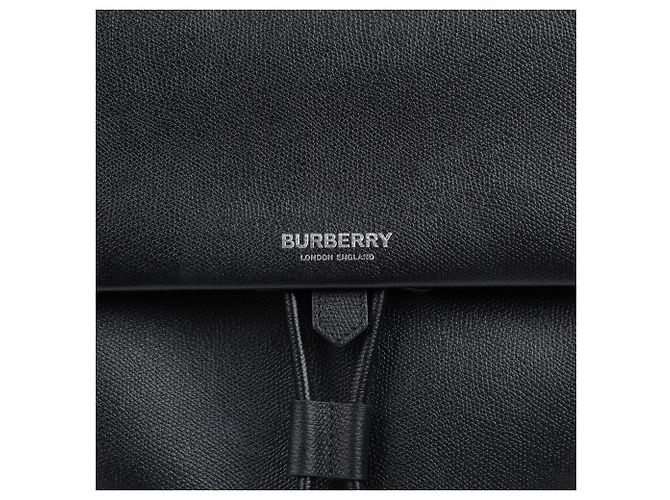 Zaino Burberry in pelle di vitello marrone - vista 3
