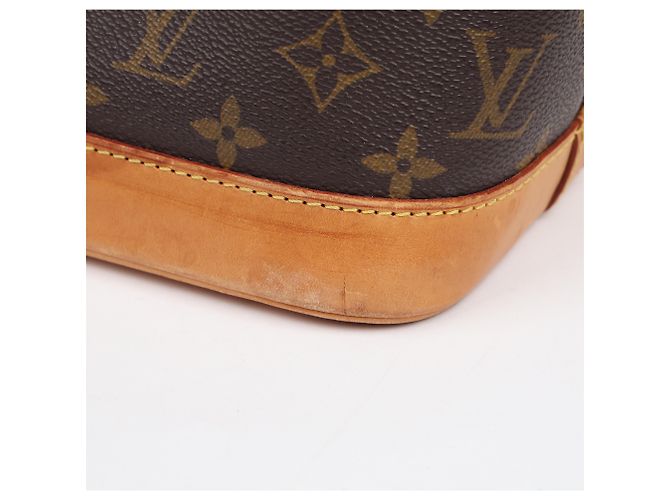 Louis Vuitton Alma PM Tote Bag aus Monogram Canvas - Ansicht 12