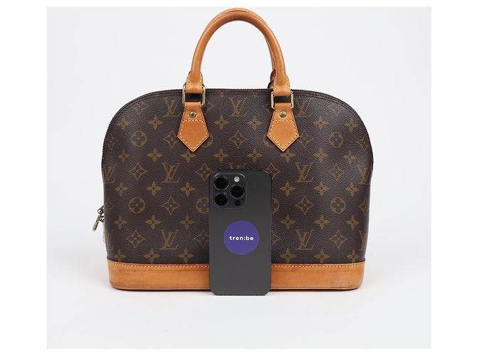 Louis Vuitton Alma PM Tote Bag aus Monogram Canvas - Ansicht 19