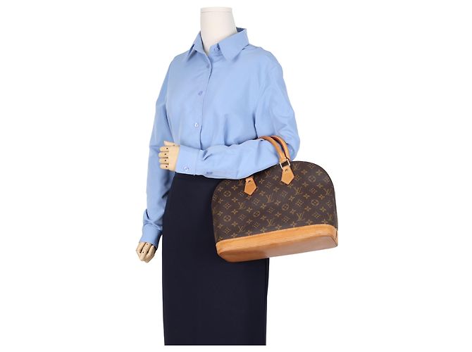 Louis Vuitton Alma PM Tote Bag aus Monogram Canvas - Ansicht 20
