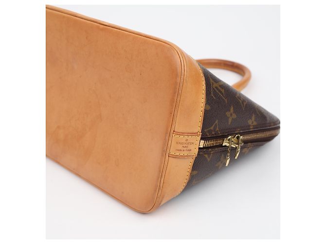 Louis Vuitton Alma PM Tote Bag aus Monogram Canvas - Ansicht 9