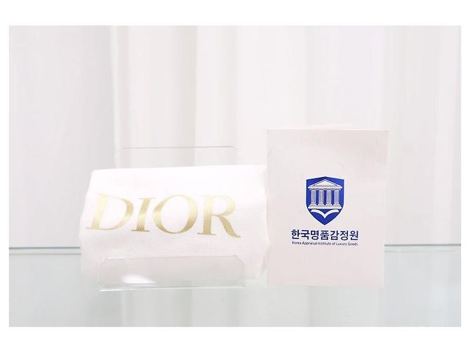 Dior Borsa a spalla Box Montaigne in jacquard Oblique - vista 17