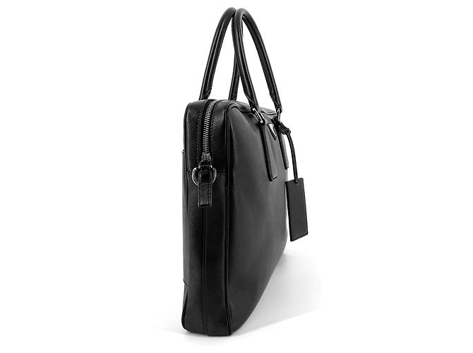 Prada Borsa porta documenti Saffiano Borsa Tote Borsa a tracolla - vista 12