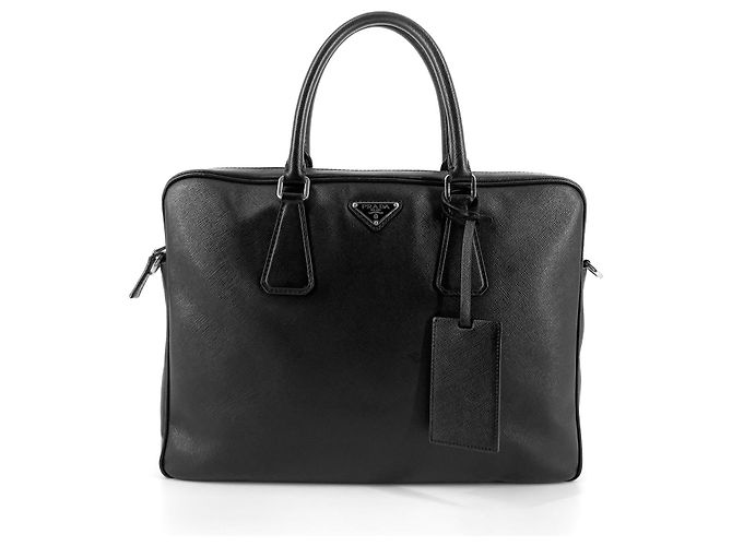 Prada Borsa porta documenti Saffiano Borsa Tote Borsa a tracolla - vista 2