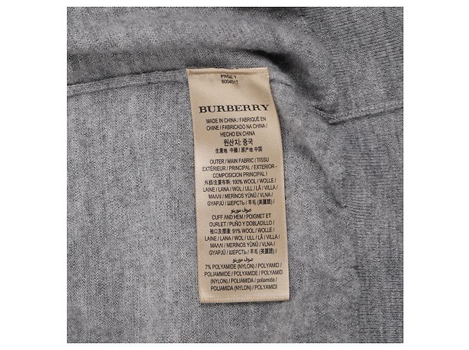 Burberry Consultar la talla del cárdigan con coderas - vista 17