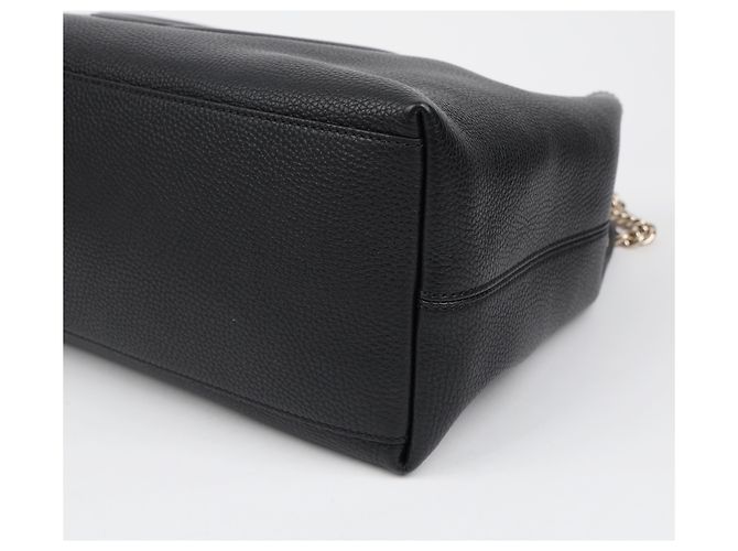 Gucci Borsa a tracolla con catena e nappe Nero - vista 9