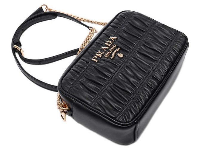 Prada Borsa a tracolla con catena Gopre Mini - vista 6