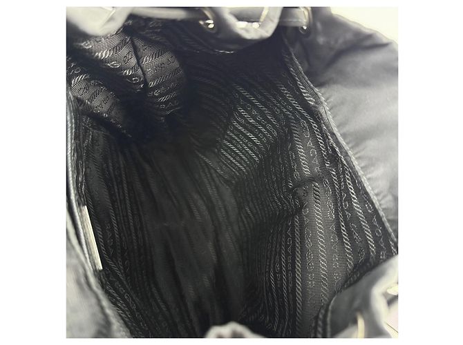 Prada Small Backpack Black - view 8
