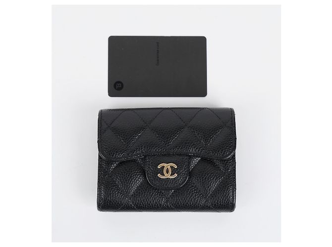 Chanel Tarjetero Classic de Caviar - vista 10