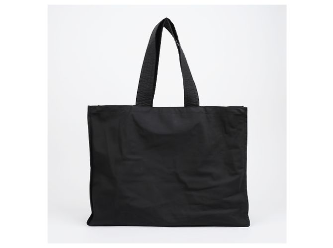Burberry Borsa Tote in nylon con stampa logo Nero - vista 2