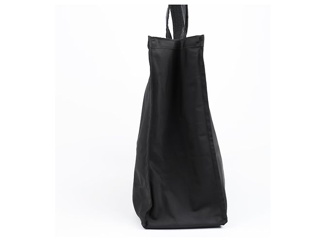 Burberry Borsa Tote in nylon con stampa logo Nero - vista 4