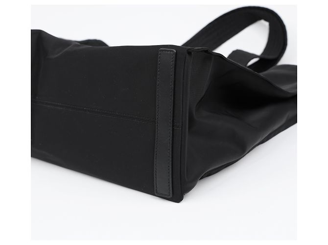 Burberry Borsa Tote in nylon con stampa logo Nero - vista 8