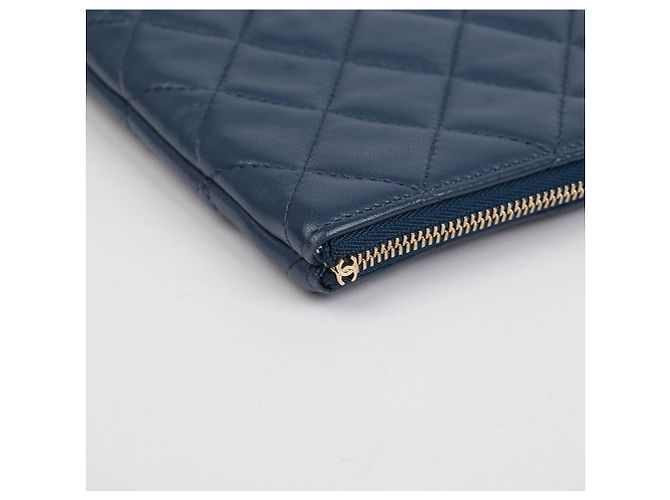 Clutch Havana Large Chanel Marrone Agnello - vista 11