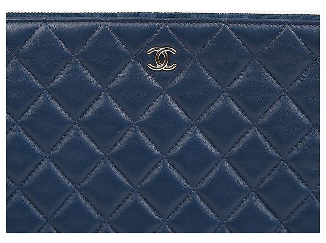 Clutch Havana Large Chanel Marrone Agnello - vista 3