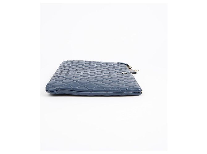 Clutch Havana Large Chanel Marrone Agnello - vista 5
