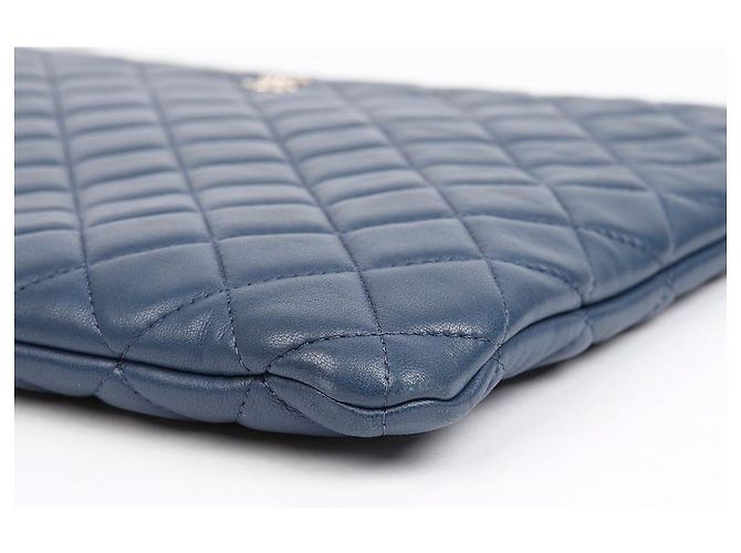 Clutch Havana Large Chanel Marrone Agnello - vista 7