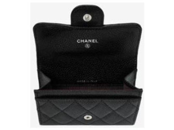 Chanel Kartenetui Classic Black Silver - Ansicht 9