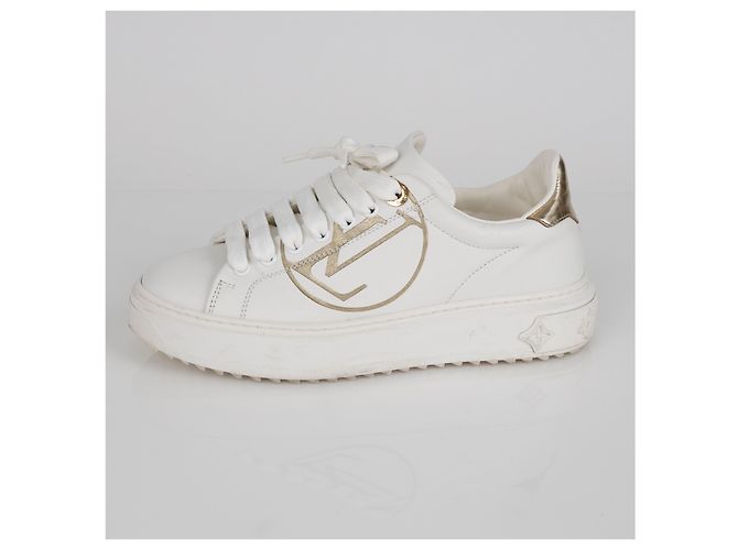 Louis Vuitton Gold Timeout Sneaker - Ansicht 5