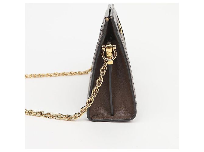 Gucci Borsa a tracolla Ophidia GG Small Brown - vista 5