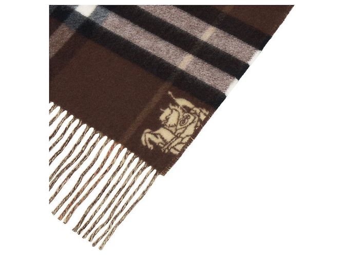 Burberry Pieces] Sciarpa in cashmere Contrast Check - vista 7