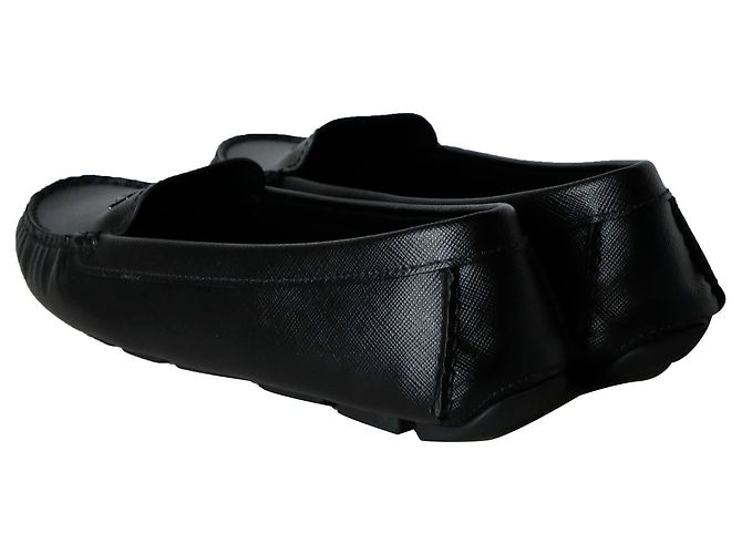 Prada Saffiano Autofahrer-Loafer - Ansicht 3