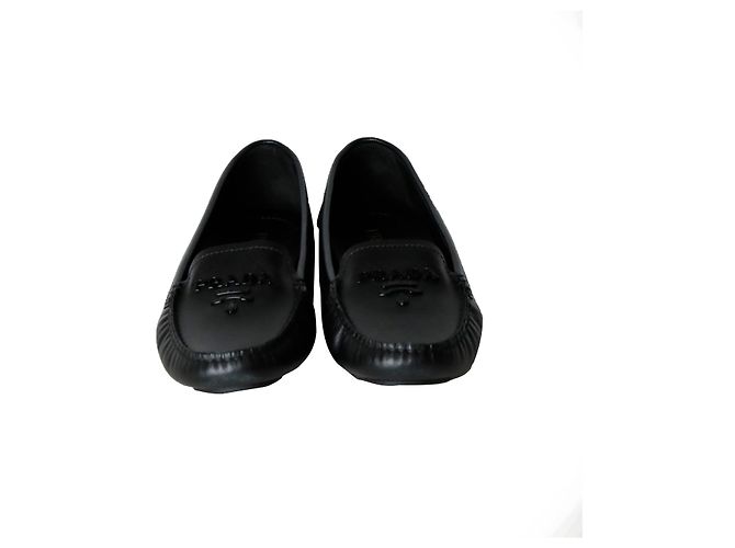 Prada Saffiano Autofahrer-Loafer - Ansicht 5