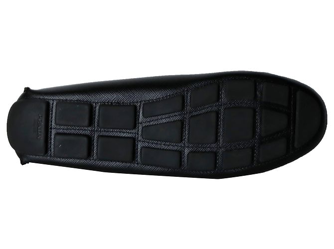Prada Saffiano Autofahrer-Loafer - Ansicht 6