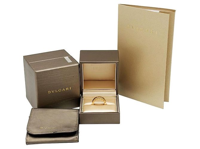 Bulgari Pink Gold Ring Band Größe - Ansicht 3