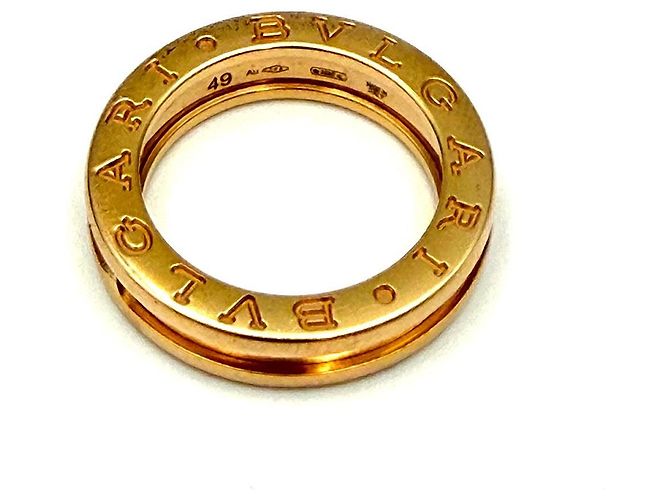 Bulgari Pink Gold Ring Band Größe - Ansicht 6