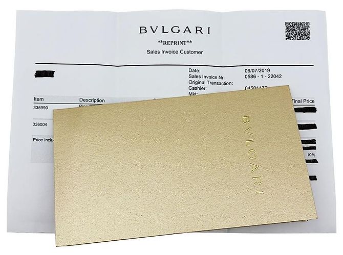 Bulgari Pink Gold Ring Band Größe - Ansicht 7