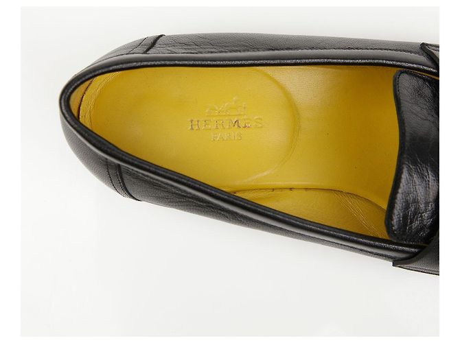 Mocassini Royal Hermès in pelle marrone - vista 13