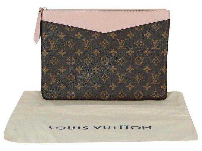 Louis Vuitton Borsa a Pochette Monogram Daily Pouch Clutch Bag - vista 7