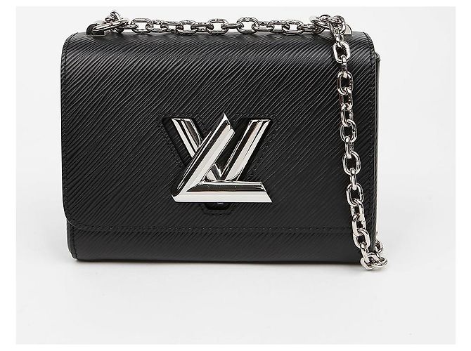 Louis Vuitton Borsa a tracolla Twist PM Black - vista 2