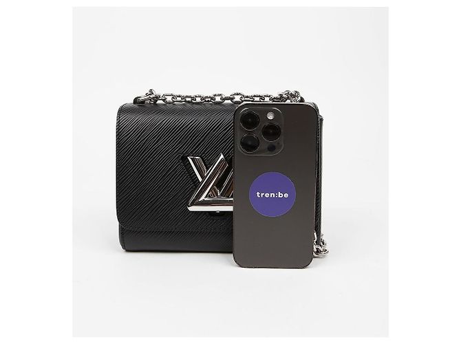 Louis Vuitton Borsa a tracolla Twist PM Black - vista 7
