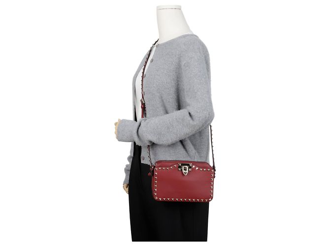 Valentino Borsa a Tracolla Rockstud - vista 12