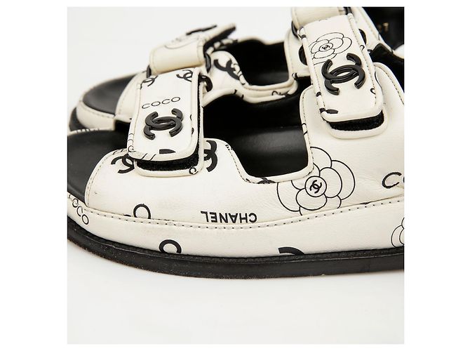 Chanel Sandali Velcro Multi CC - vista 10