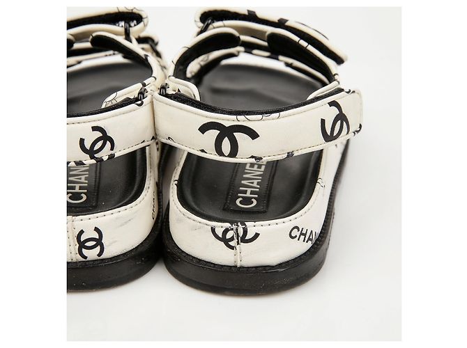 Chanel Sandali Velcro Multi CC - vista 13