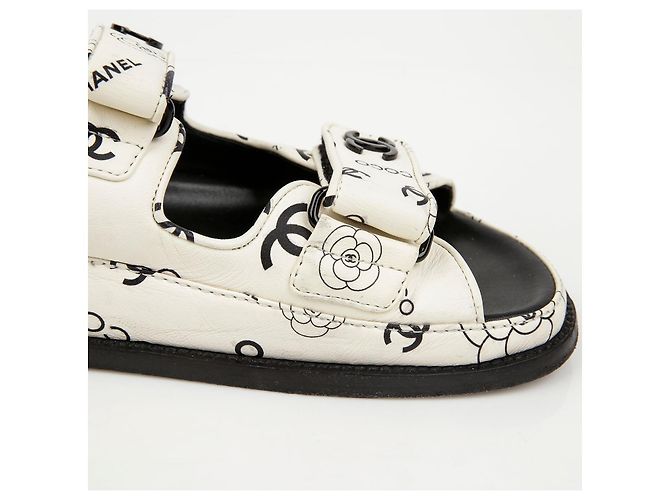Chanel Sandali Velcro Multi CC - vista 15