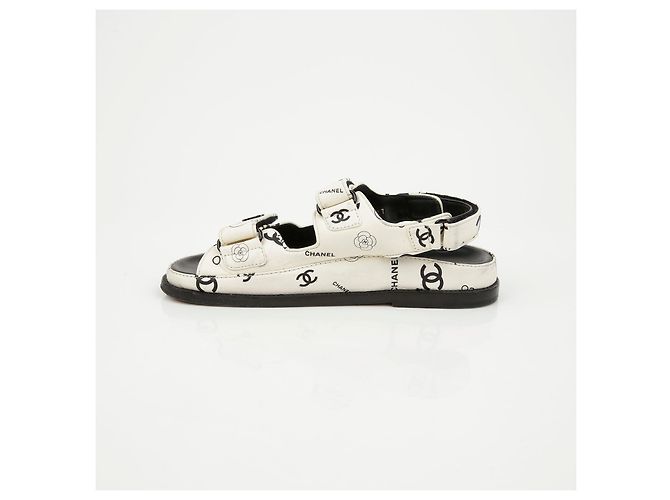 Chanel Sandali Velcro Multi CC - vista 16