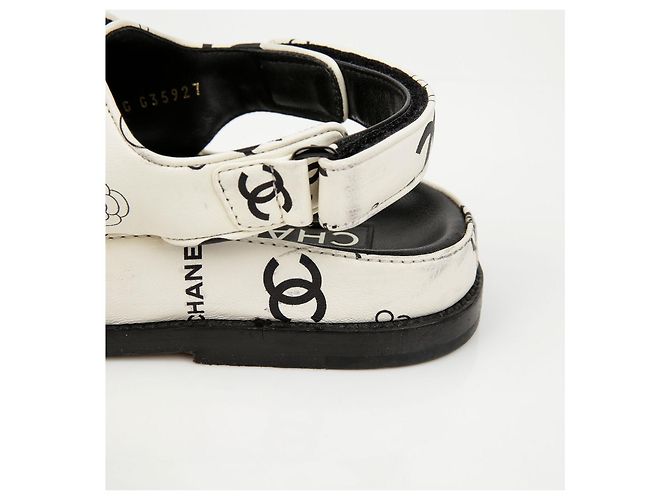 Chanel Sandali Velcro Multi CC - vista 19