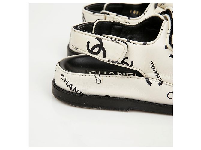 Chanel Sandali Velcro Multi CC - vista 4