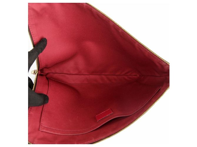 Louis Vuitton Etui Boyaj GM Monogram Clutch Fuchsia - vista 13