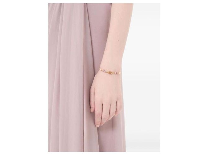 Valentino Bracciale ovale in metallo e cristalli - vista 7