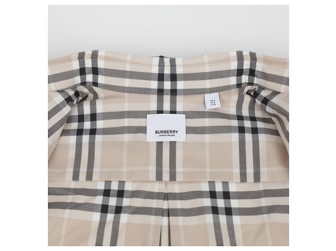 Burberry Check Hemd Baumwolle Größe 36 - Ansicht 15