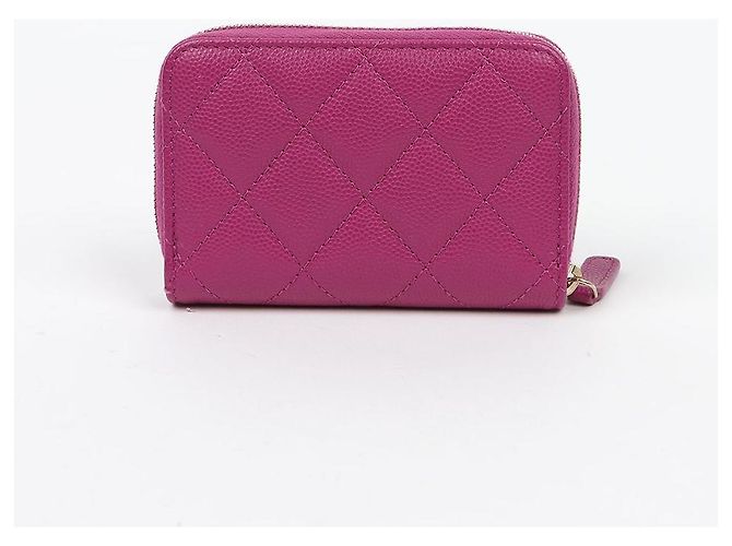 Chanel Portacarte con zip Logo - vista 4