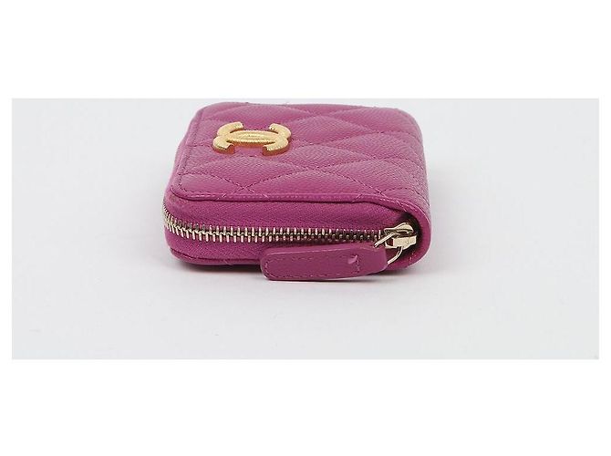 Chanel Portacarte con zip Logo - vista 5